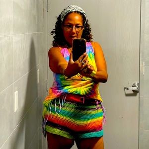 Super sexy bootie short or old school “hot pants” from the 1970’s thigh high